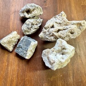 Geode stone Home Accent Set